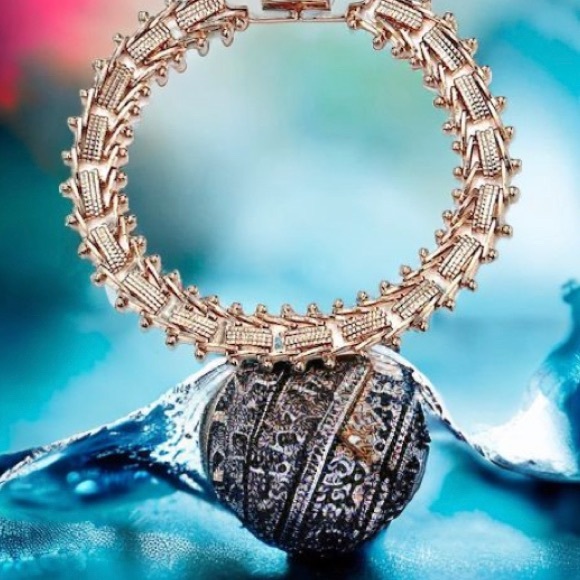 14 K Gold Plated Bracelet - Picture 1 of 7